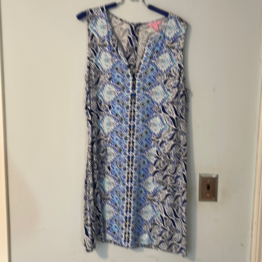 NWT Lilly Pulitzer 14 Kelby Stretch Shift Pockets